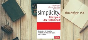 Buchtipp simplicity - Prinzipien der Einfachheit