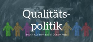 Qualitätspolitik erstellen