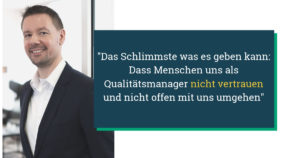Wie werde ich ein guter Qualitätsmanager?