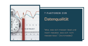 Datenqualität als Erfolgsfaktor