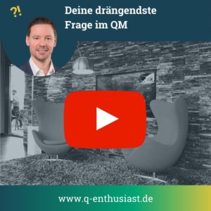Die Wichtigste Frage im QM - Start des Beta-Kurses